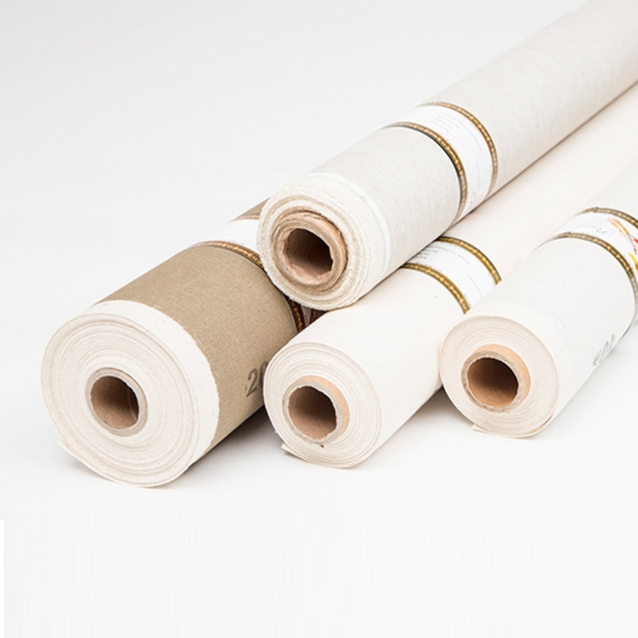 Hørlærred i ruller 210cm - Malerlærred i ruller